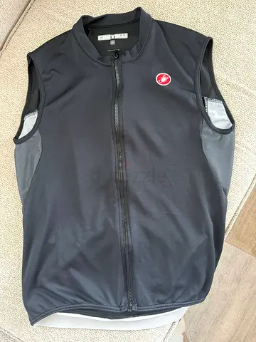 Castelli sleeveless cycling vest - men’s size M, black