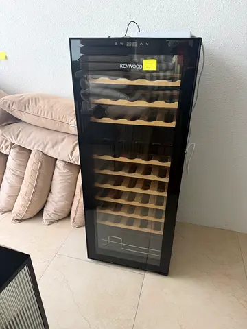Kenwood tall wine cooler / wine fridge - single door, 40+ bottle capacity