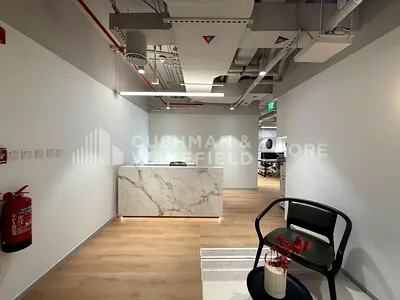 Fully Equipped Office | 3 Parking Spaces Included | DED License