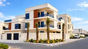 Al-Aliya Villa with Luxury Finishing | 7 Master Bedrooms | Two Floors Plus Roof | Close to All Ameni
