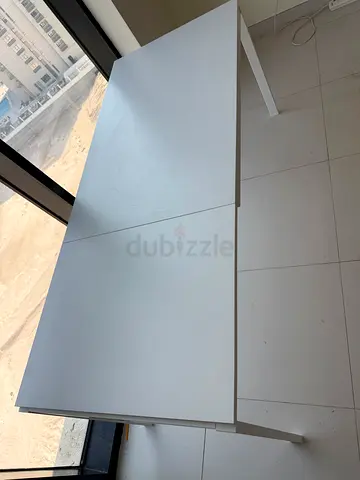 IKEA white desk dinning and work table