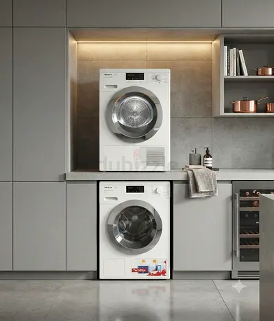 Miele 8kg Washing Machine + 8kg Dryer Set – Like Brand New Condition