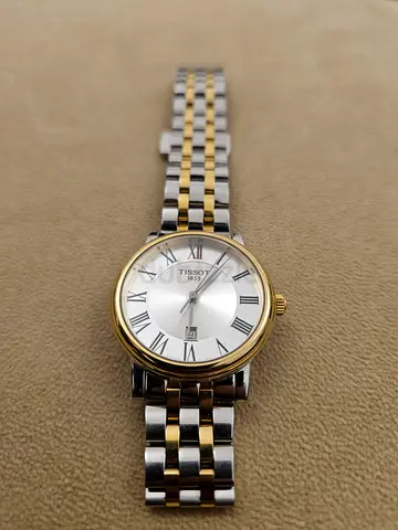 Tissot Two-Tone Classic Women's Watch with Roman Dial
