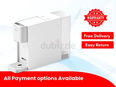Xiaomi Mijia S1301 Capsule Coffee Machine | Compact Espresso Maker | Coffee & Espresso | Warranty