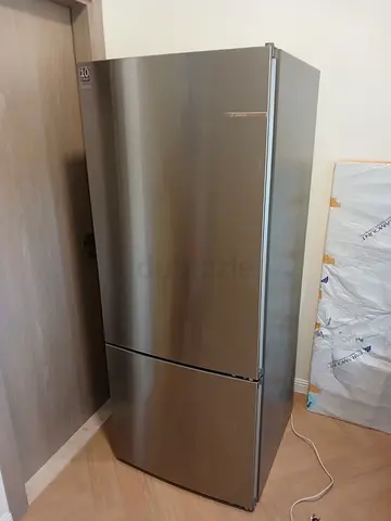 BOSCH Latest Model Fridge With Bottom Freezer Stainless Steel Body