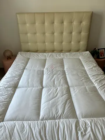 West elm bed frame & mattress