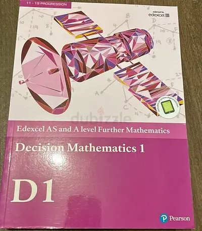 Edexcel AS and A level Further Mathematics Decision Mathematics 1 D1 Textbook