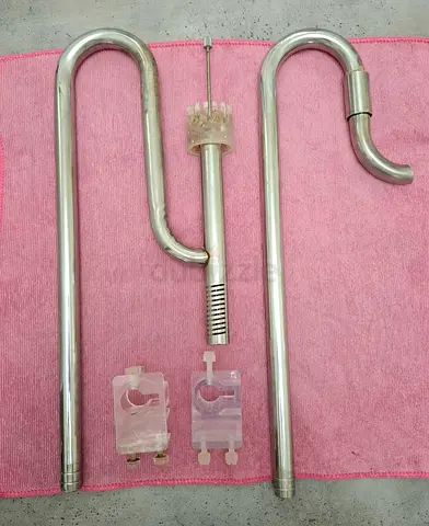 Set of Stainless Steel Aquarium Inlet/Outlet Lily Pipes and Spray Bar