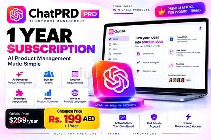 ChatPRD Pro | 1 Year | Ai -Powered Product Management