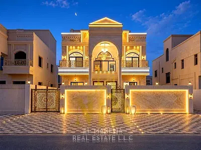 Luxury Villa for Sale in Al Helio 2 – Ajman | 6 Bedrooms | Registration Fees Included – An exceptional investment and residential opportunity to own a