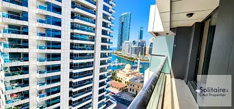 2BR Apartment | Escan Marina Tower | Marina & City View | Unfurnished
