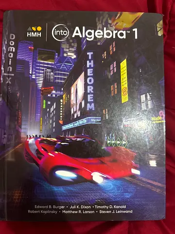 HMH Into Algebra 1 Textbook - High School Algebra
