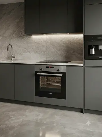 Siemens 60cm Built-In Electric Oven & Induction Hob Set – Kitchen Combination