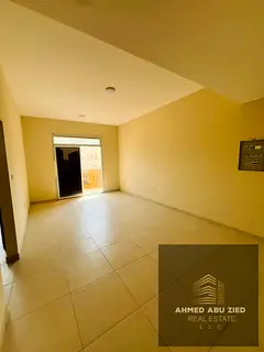 Spacious 1BR apartment for annual rent in Ajman, first tenant. Master bedroom, large living room, mo