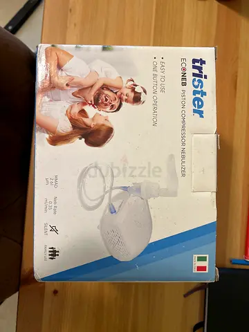 Trister Econeb Piston Compressor Nebulizer - Lightly Used, Complete in Box