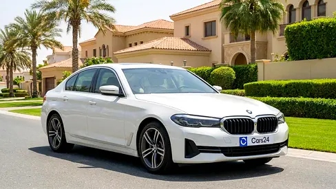 AED 1,772/month | 0 DP | Free 1 Year Warranty | Service History | 30 Day Return | BMW 520I 2023