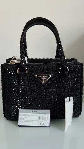 ✨ Authentic Prada Crystal Galleria Mini – New ✨ (Model 1BA906)