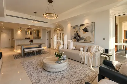 Sea View Luxury | Spacious 2BR + Maid | Furnished