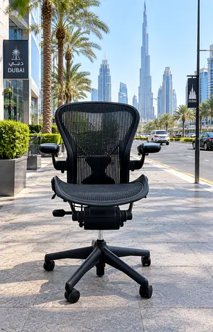 Herman Miller Aeron Ergonomic Office Chair - Size B, Good Condition