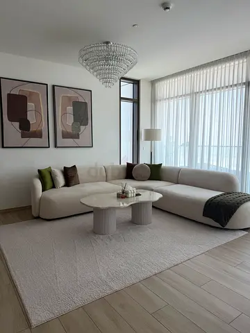 Light Beige 3x3 m L-Shaped Sofa