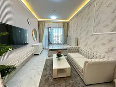 Unit Tawtheeq !! Luxury Fully Furnished Studio With Private Balcony | Separate Kitchen | Share Pool