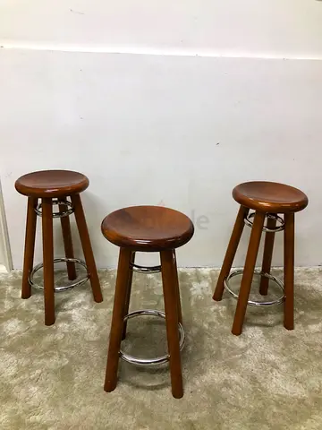 SOLID WOOD BAR STOOL(35x73cm) For All