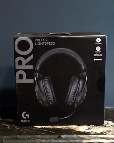 Logitech PRO X2 LIGHTSPEED Wireless Gaming Headset - open Box