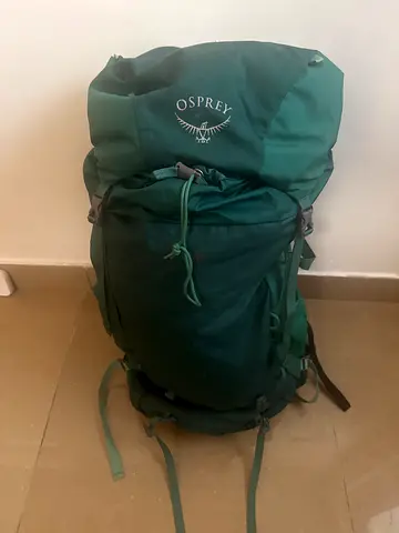 Osprey rook 50l large hiking backpack - used, good condition
