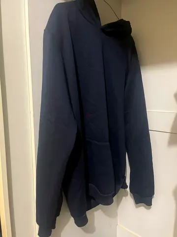 Blue Large Hoodie