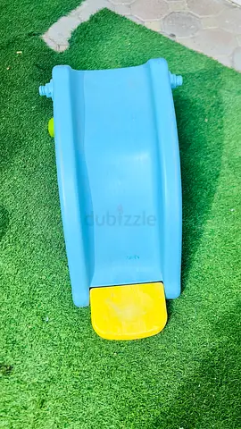 Kids 2-in-1 slide to rocker