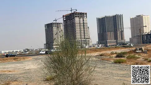 GROUND + 50 FREEHOLD COMMERCIAL RESIDENTIAL INDIVIDUAL SELL UNITS TOWER PLOT 38750 SQ FEET MBZ MAIN ROAD PLOT FOR SALE IN AL AALIA AJMAN