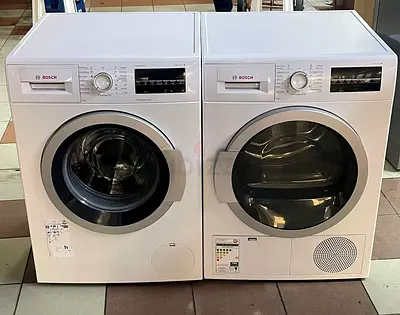 Bosch series 6 washer 9kg dryer 9kg good condition for sale