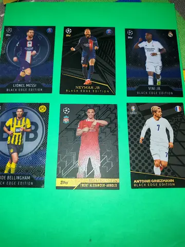 Topps Black Edge Edition Football Trading Cards Collection