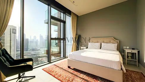 غرفة نوم واحدة مفروشة | إطلالة على البحر والأفق | SLS Dubai
