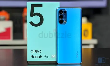 Oppo Reno5 Pro 5G - Blue, Good Condition with Box