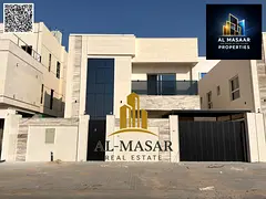 Villa for sale in Al Amrah, Ajman, at an excellent and negotiable price. It features a large yard, f