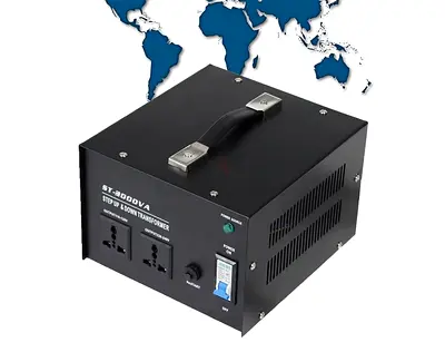 3000W Voltage Converter Transformer | Step Up/Down 110/120V ↔ 220/240V