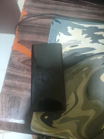 Used black Samsung smartphone - good working condition