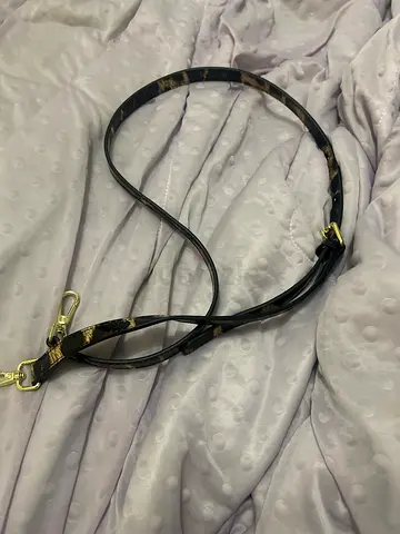 Leopard Print Bag Strap