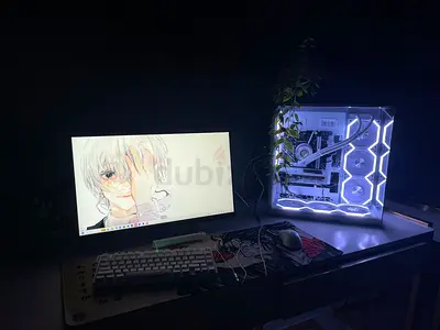 Clean white pc build 5060 8GB i5 12400F 16GB ddr4 ram