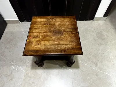 Chair and small table