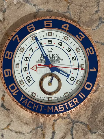Rolex yacht-master Clock wall