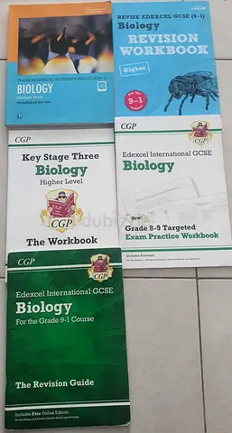 CGP / Pearson Edexcel Biology GCSE revision books and workbooks - set