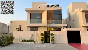 An exceptional opportunity to own a high-end villa in Al Zahia, featuring a modern design and spacio