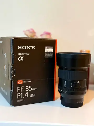 Sony FE 35mm F1.4 GM Lens - Excellent Condition