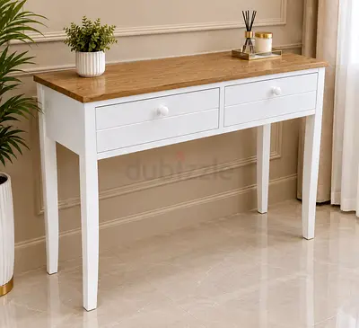 Modern Console Table with Drawers