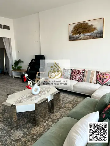 🌟 Fully Furnished 2BR + Hall & 3 Baths (Includes Parking) | Horizon Towers, Ajman Downtown