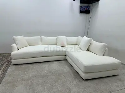Perfect condition west elm lshape sofa
