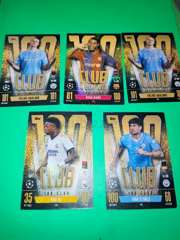 Topps Match Attax 100 Club Card Collection