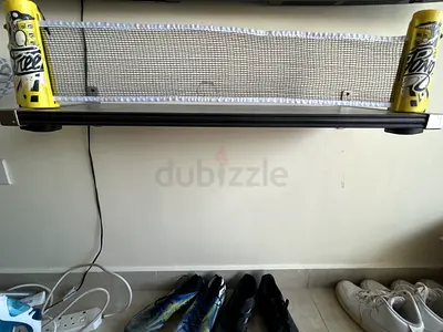 Retractable Table Tennis Net - Portable Clip-On Set